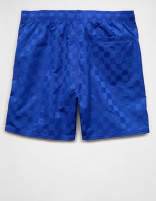 AE x Umbro Checkerboard Short - Cobalt