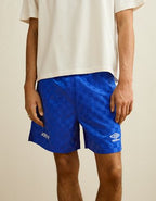 AE x Umbro Checkerboard Short - Cobalt