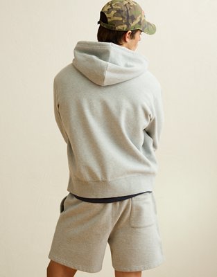 AE Buffalo Bills 5.5" Fleece Short - Medium Heather Gray