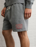AE Georgia Bulldogs Cotton Short - Heather Gray