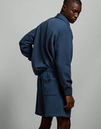 AE77 French Terry Deck Short - Navy