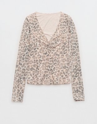 SMOOTHEZ Long Sleeve Ruched Top - Dusk
