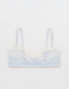Show Off Sheer Happiness Lace Bralette - Misty Sky