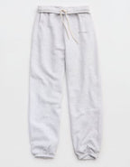 OFFLINE By Aerie Cloud Fleece Classic Jogger - Light Heather Gray
