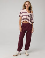 OFFLINE By Aerie Cloud Fleece Classic Jogger - Royal Berry
