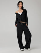 OFFLINE By Aerie Weekend Away Classic Trouser - True Black