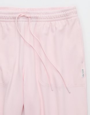 OFFLINE By Aerie Weekend Away Classic Trouser - Pink Petal