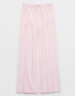 OFFLINE By Aerie Weekend Away Classic Trouser - Pink Petal