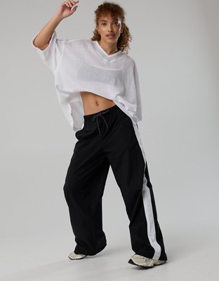 OFFLINE By Aerie Nice Moves Coaches Pant - True Black