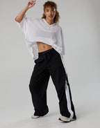 OFFLINE By Aerie Nice Moves Coaches Pant - True Black