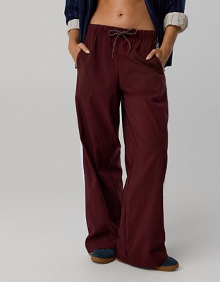 OFFLINE By Aerie Nice Moves Coaches Pant - Royal Berry