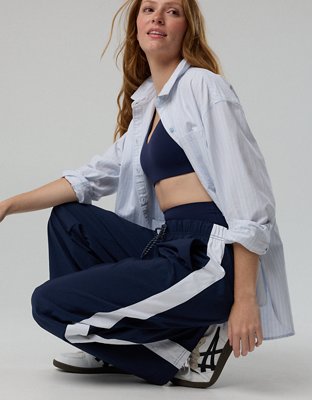 OFFLINE By Aerie Nice Moves Coaches Pant - Royal Navy