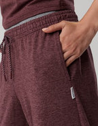 OFFLINE By Aerie Weekend Away Layered Waistband Trouser - Royal Berry