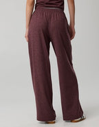 OFFLINE By Aerie Weekend Away Layered Waistband Trouser - Royal Berry