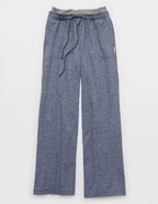 OFFLINE By Aerie Weekend Away Layered Waistband Trouser - Royal Navy