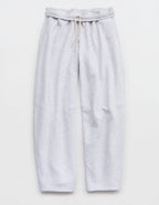 OFFLINE By Aerie Cloud Fleece Barrel Leg Pant - Light Heather Gray