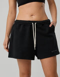 OFFLINE By Aerie 5" Cloud Fleece Short - True Black