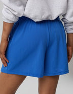 OFFLINE By Aerie Mesh Basketball Short - Cobalt Jewel
