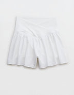 OFFLINE By Aerie Real Me Crossover Flowy Short - White
