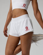 Ohio State Buckeyes OFFLINE By Aerie 2" Hot Stuff Short - White