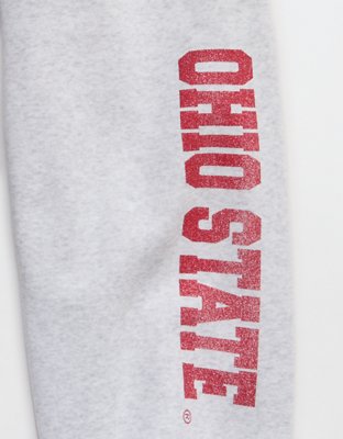 Ohio State Buckeyes OFFLINE By Aerie Jogger - Light Heather Gray
