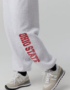 Ohio State Buckeyes OFFLINE By Aerie Jogger - Light Heather Gray