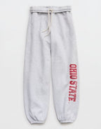 Ohio State Buckeyes OFFLINE By Aerie Jogger - Light Heather Gray
