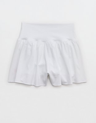 LSU Tigers OFFLINE By Aerie Crossover Flowy Short - Air White