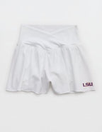 LSU Tigers OFFLINE By Aerie Crossover Flowy Short - Air White
