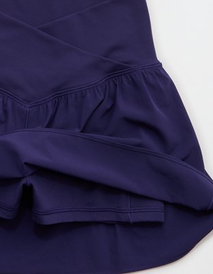 Michigan Wolverines OFFLINE By Aerie Crossover Flowy Short - Classic Navy