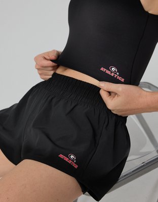 Georgia Bulldogs OFFLINE By Aerie 2" Hot Stuff Short - True Black