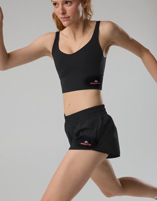 Georgia Bulldogs OFFLINE By Aerie 2" Hot Stuff Short - True Black