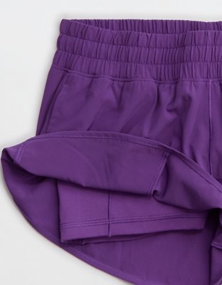 LSU Tigers OFFLINE By Aerie 2" Hot Stuff Short - Purple