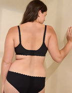 SMOOTHEZ Demi Lightly Lined Bra - True Black