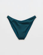 Left On Friday Dip Bikini Bottom - Aqua Turquoise