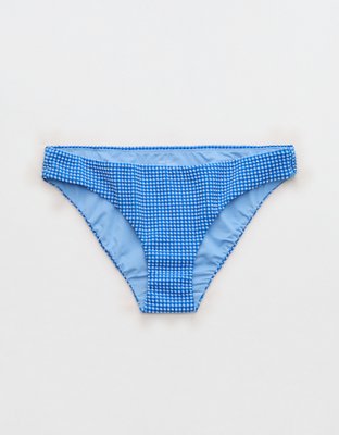 Aerie Full Coverage Classic Bikini Bottom - Island Water