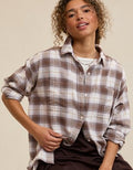 Aerie Anytime Fave Flannel Oversized Shirt - Relic