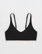 Float Scoop Bralette - True Black