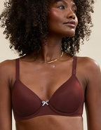 SMOOTHEZ Full Coverage Lightly Lined Bra - Royal Berry