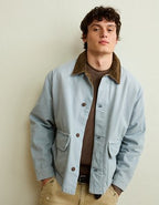 AE Canvas Barn Coat - Light Blue
