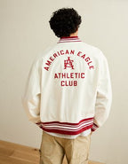AE Varsity Jacket - Air White