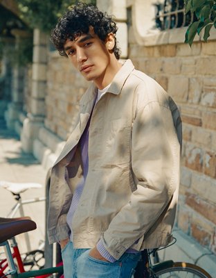 AE Shirt Jacket - Khaki