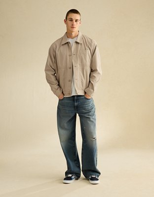 AE Shirt Jacket - Khaki