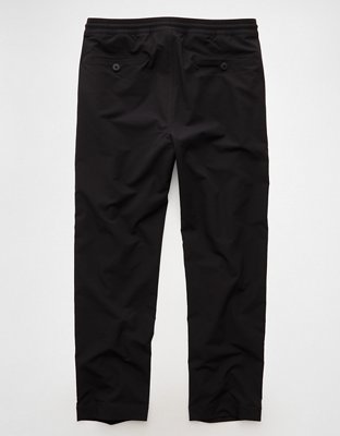 AE 24/7 Pleated Pull-On Pant - Bold Black