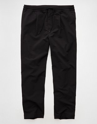 AE 24/7 Pleated Pull-On Pant - Bold Black