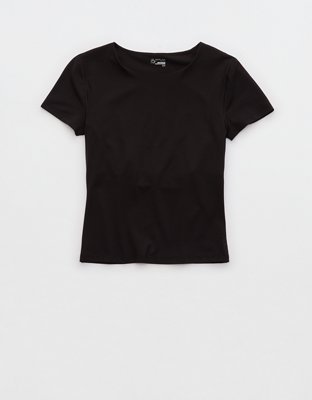 OFFLINE By Aerie Real Me XTRA T-Shirt - True Black
