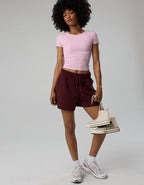 OFFLINE By Aerie Real Me XTRA T-Shirt - Parfait Pink