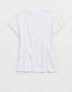 OFFLINE By Aerie Gotta Run Seamless Short Sleeve T-Shirt - White