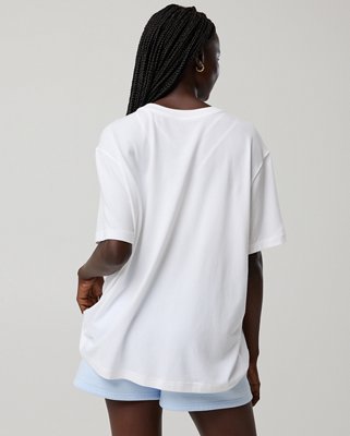 OFFLINE By Aerie Let's Stretch Oversized T-Shirt - White