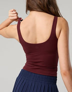 OFFLINE By Aerie Real Me Low Key Tank Top - Royal Berry